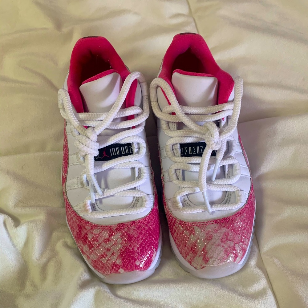 Women’s Jordan 11 Retro Low ‘Pink Snakeskin’